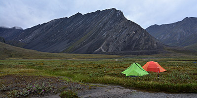 Figure 4.15: A massive thrust sheet in Gates of the Arctic National Park, Central Brooks Range, Alaska.
