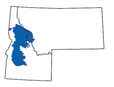Figure 2.22: Extent of the Idaho Batholith.