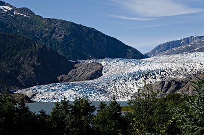 Figure 6.13: Mendenhall Glacier, flowing from the Juneau Ice Field.