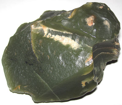 Figure 5.18: Nephrite jade from Crooks Mountain, central Wyoming.