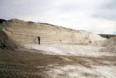 Figure 5.19: The Pearlette Ash deposit in Rice County, Kansas.